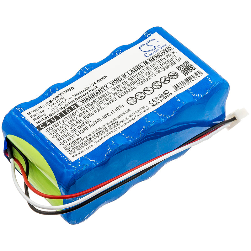 CS-SWY120MD Replacement Battery – Compatible with SY-1200, SY-1200 Infusion Pump