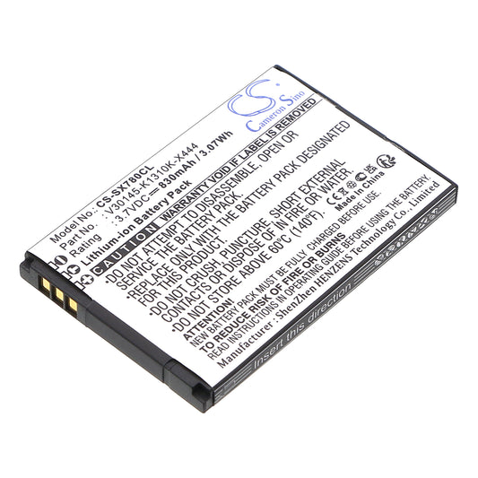 3.7V 830mAh/3.07Wh Li-ion Cordless Phone Battery for Unify