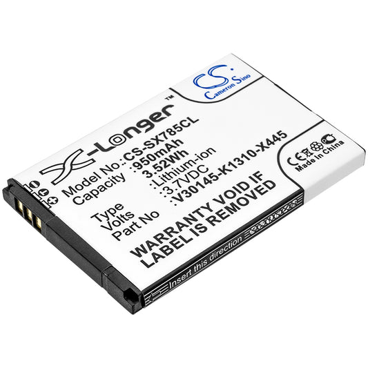 3.7V 950mAh/3.52Wh Li-ion Cordless Phone Battery for Unify