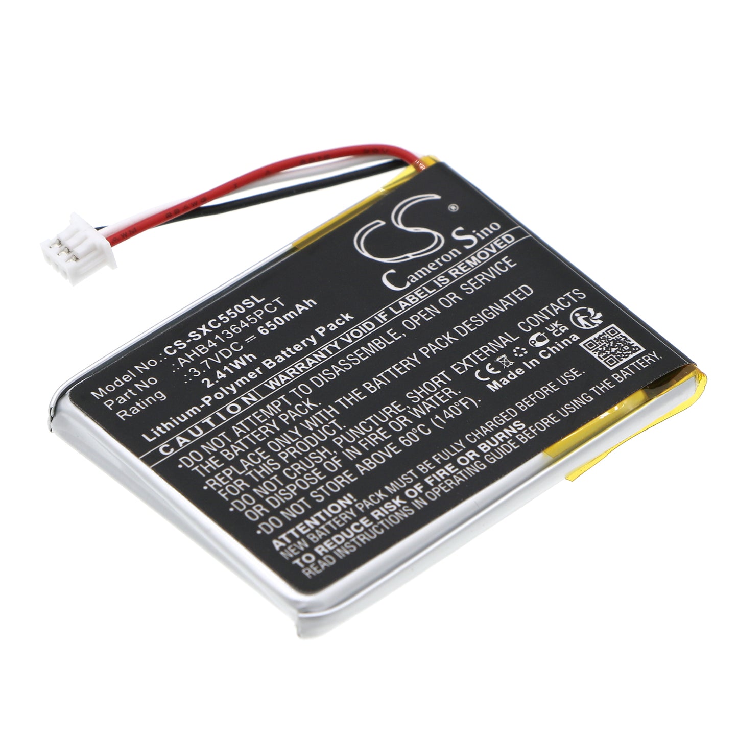 CS-SXC550SL Replacement Battery – Compatible with EPOS ADAPT 660, MB 660, PXC 550