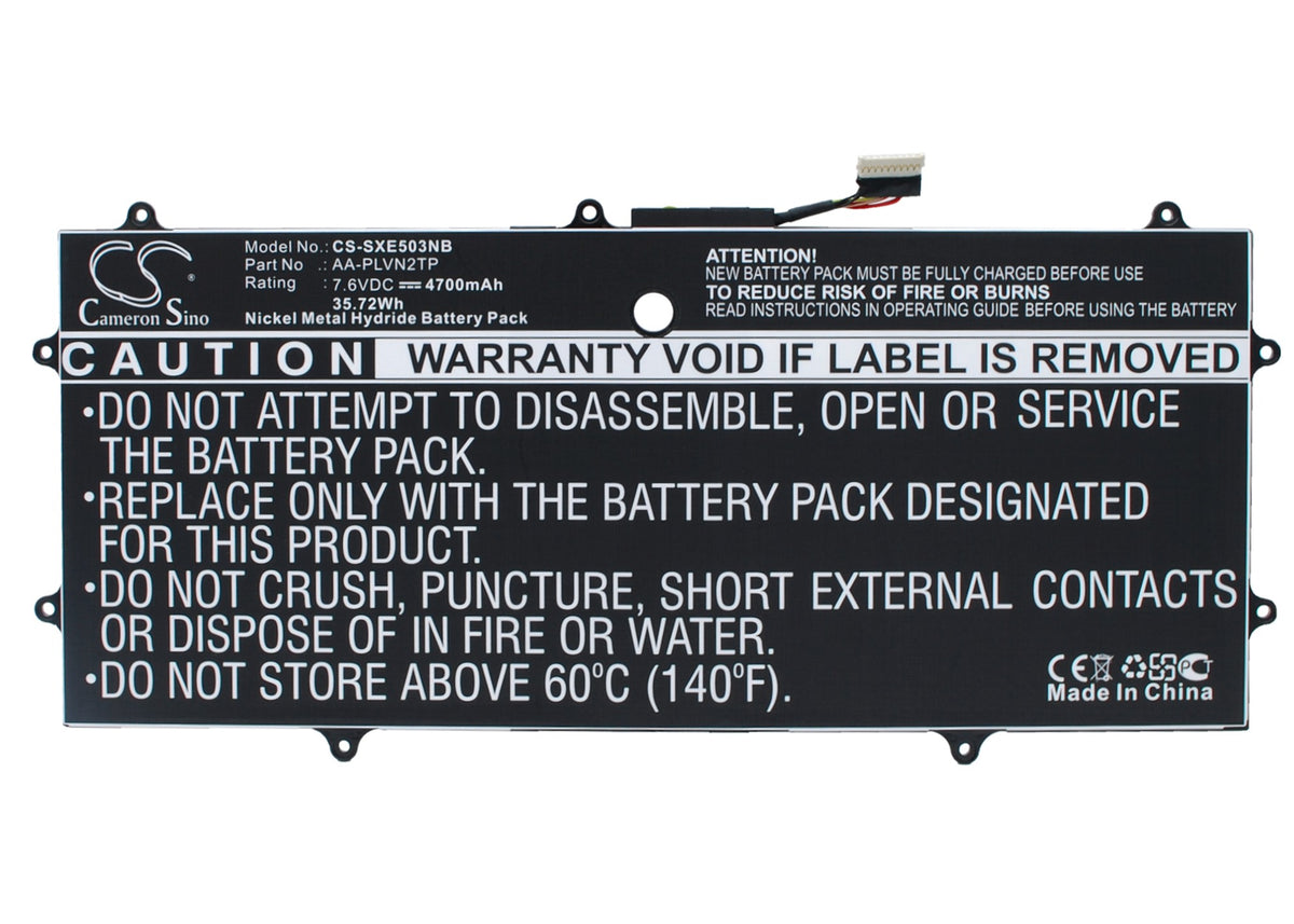 7.6V 4700mAh/35.72Wh Li-Polymer Notebook/Laptop Battery for Samsung
