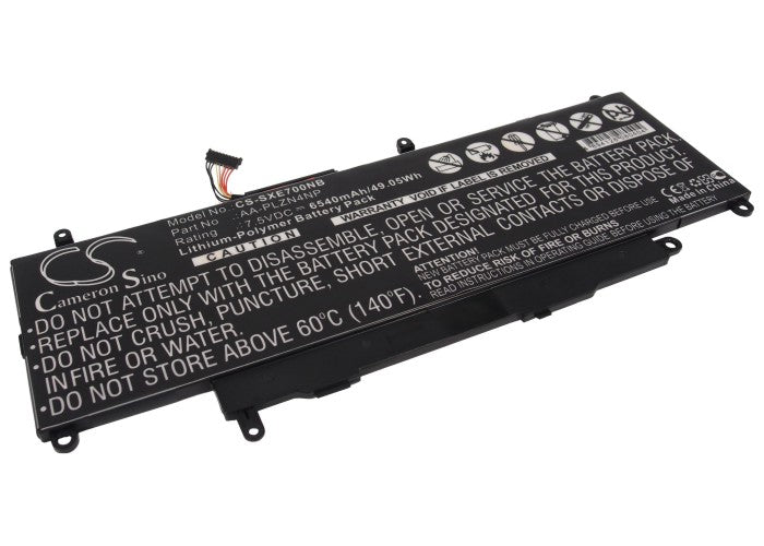7.5V 6540mAh/49.05Wh Li-Polymer Notebook/Laptop Battery for Samsung