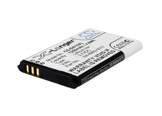 3.7V 1250mAh/4.63Wh Li-ion DAB Digital Battery for Sirius