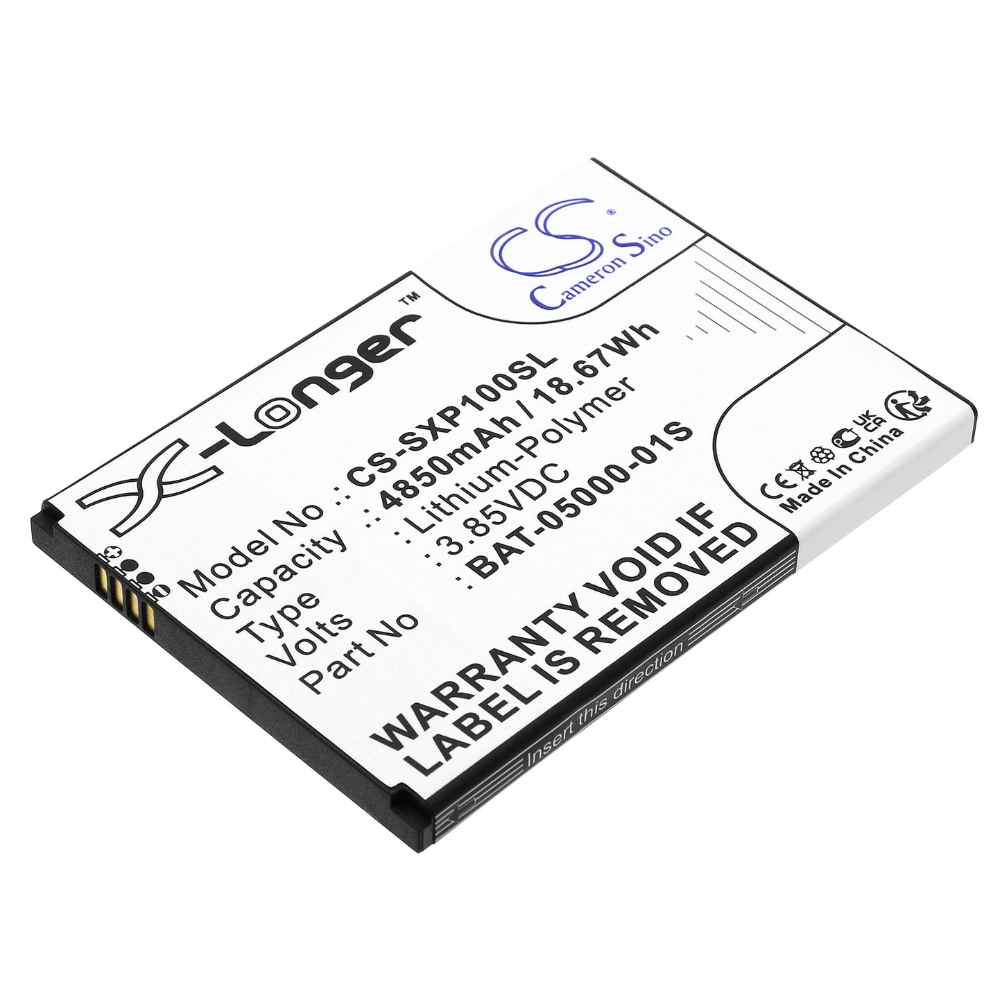 CS-SXP100SL Replacement Battery – Compatible with XP10, XP9900