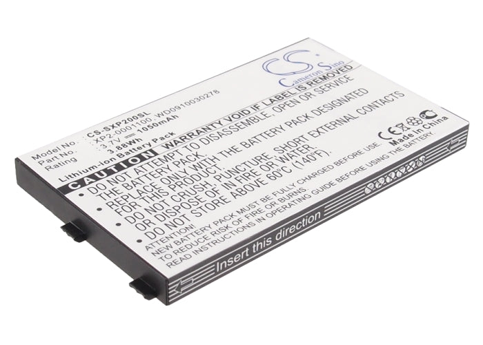 3.7V 1050mAh/3.88Wh Li-ion Mobile/SmartPhone Battery for Socketmobile