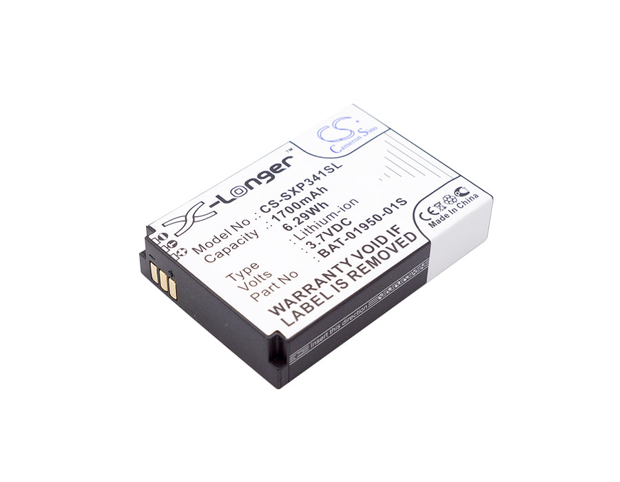 3.7V 1700mAh/6.29Wh Li-ion Mobile/SmartPhone Battery for Socketmobile