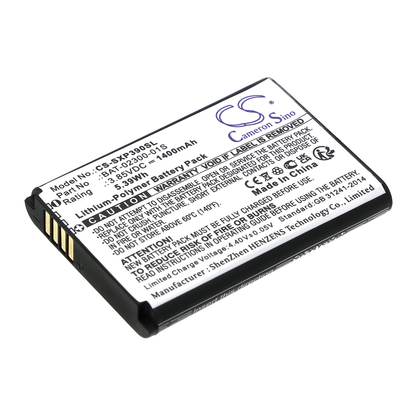 CS-SXP390SL Replacement Battery – Compatible with XP3 Plus, XP3900