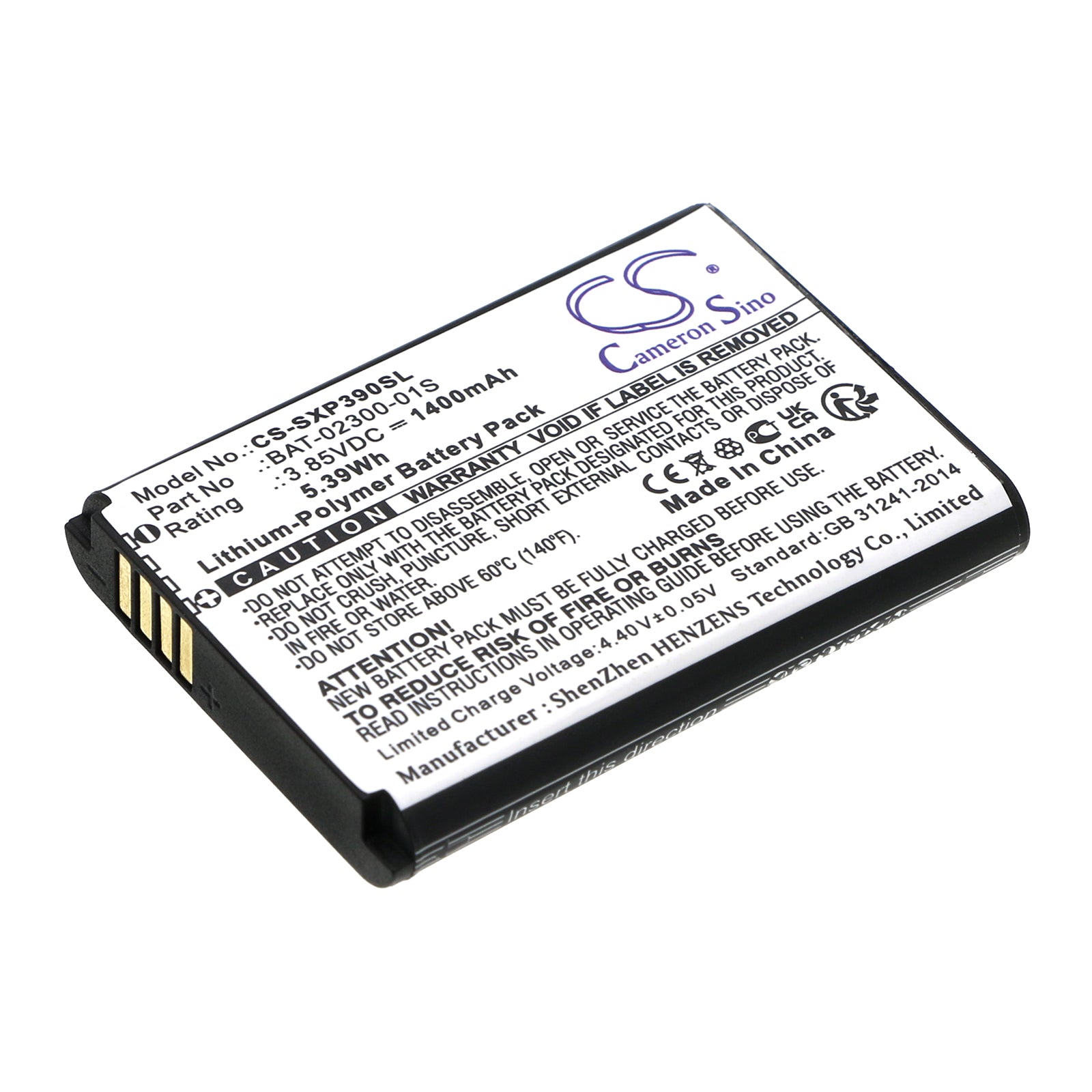 CS-SXP390SL Replacement Battery – Compatible with XP3 Plus, XP3900