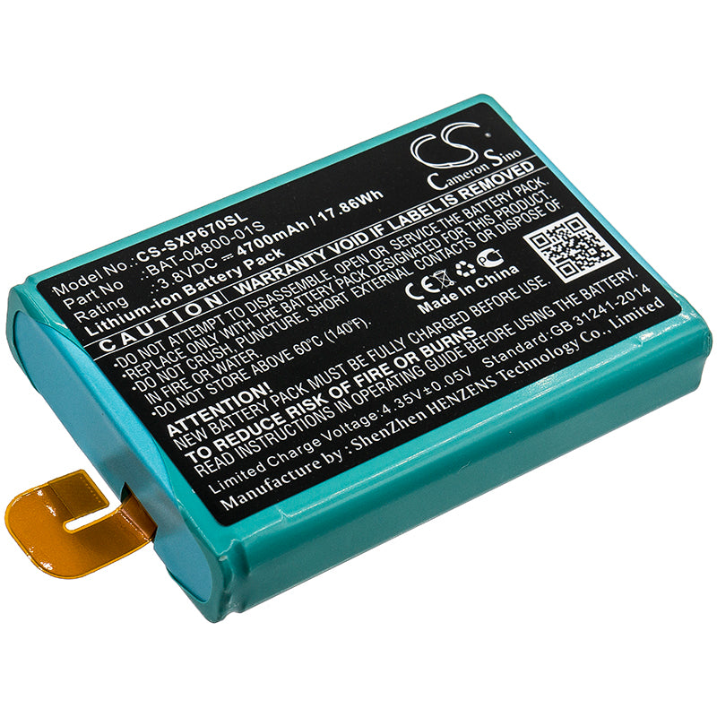 CS-SXP670SL Replacement Battery – Compatible with XP6, XP6700, XP7, XP7700