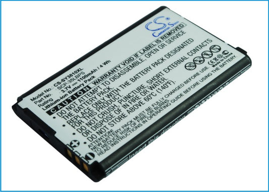 3.7V 1100mAh/4.07Wh Li-ion Mobile/SmartPhone Battery for Sanyo