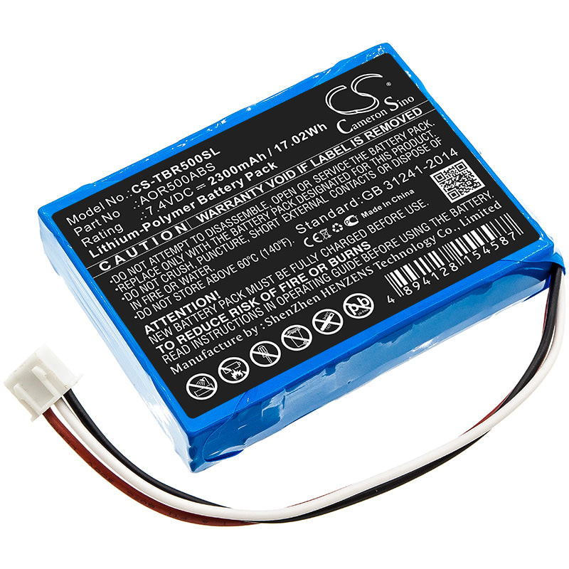 CS-TBR500SL Replacement Battery – Compatible with AOR500, AOR500-A, AOR500-B, AOR500-C, AOR500-s, AOR550, AOR550-A, AOR550-B, AOR550-C, AOR550-S, AOR555, AOR600, AOR600-A, AOR600-B, AOR600-C, AOR600-S