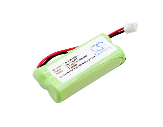 2.4V 700mAh/1.68Wh Ni-MH Wireless Headset Battery for HJC