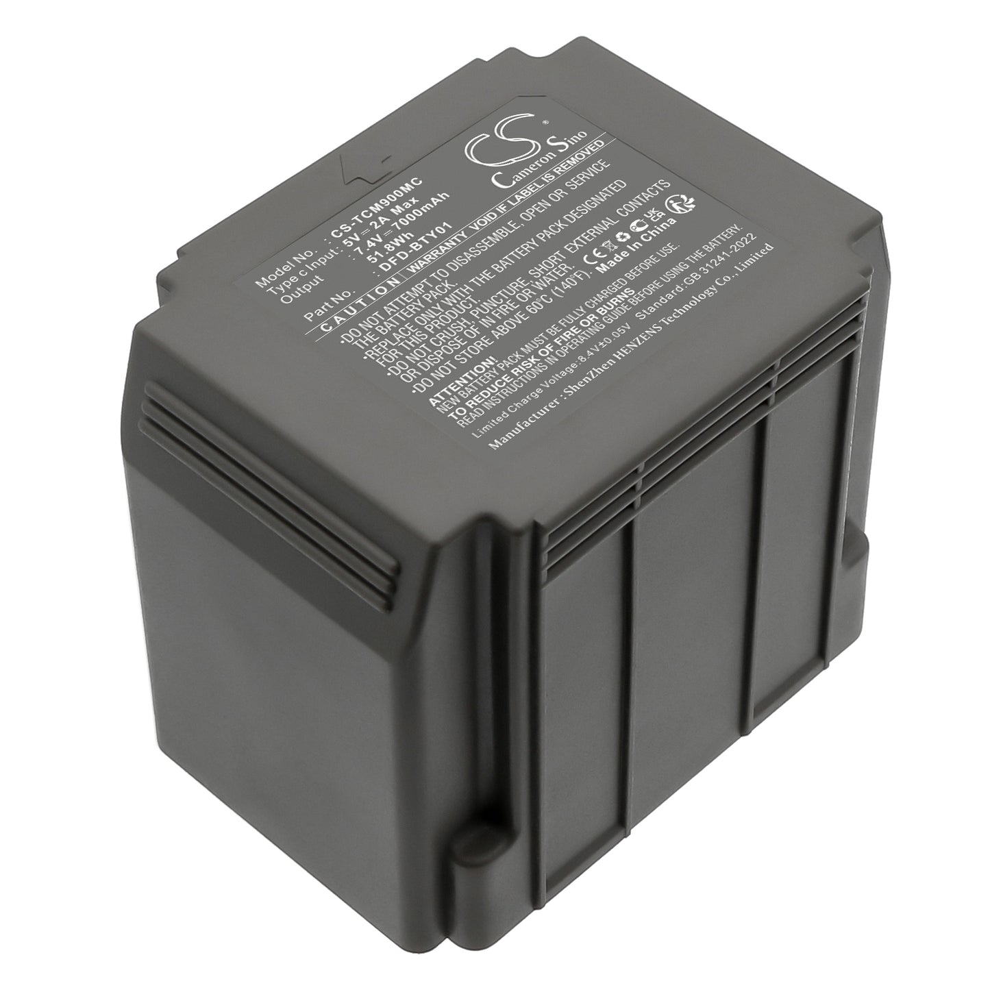 CS-TCM900MC Replacement Battery – Compatible with actacam Defend Solar Panel Cel, Defend