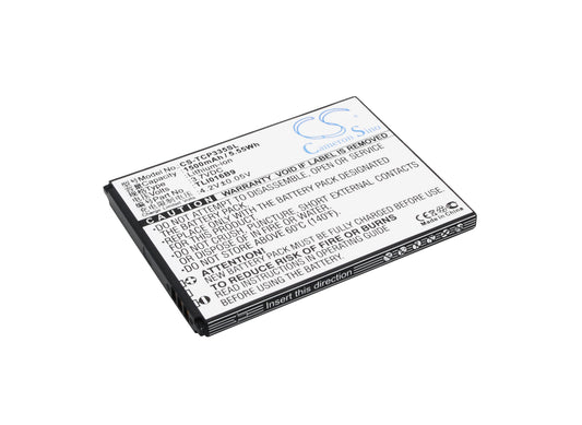 3.7V 1500mAh/5.55Wh Li-ion Mobile/SmartPhone Battery for TCL