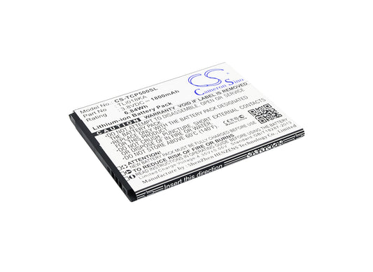 3.8V 1800mAh/6.84Wh Li-ion Mobile/SmartPhone Battery for TCL