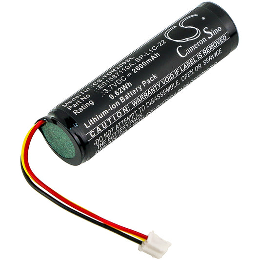 3.7V 2600mAh/9.62Wh Li-ion Recorder Battery for Tascam