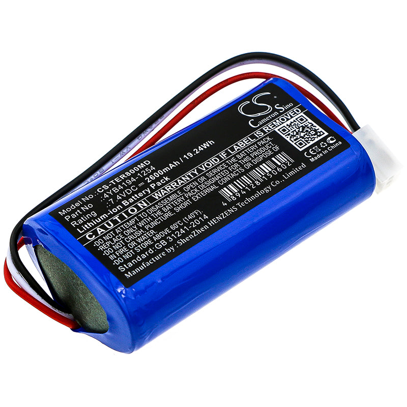 CS-TER800MD Replacement Battery – Compatible with TE-LF600, TE-SS700, TE-SS800, TE-SS800 Infusion Pump