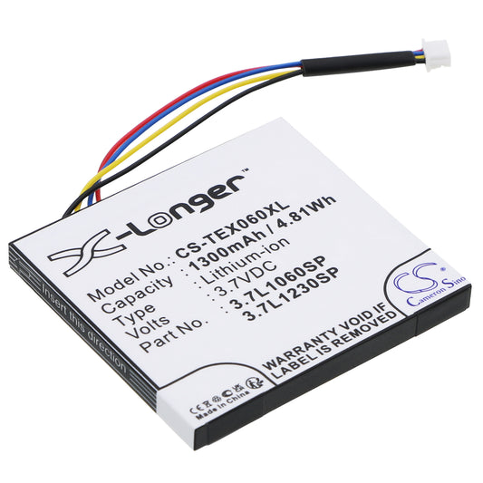 3.7V 1300mAh Li-Ion BATTERY TI-84 Plus C Silver EditionTI-Nspire CAS Touchpad
