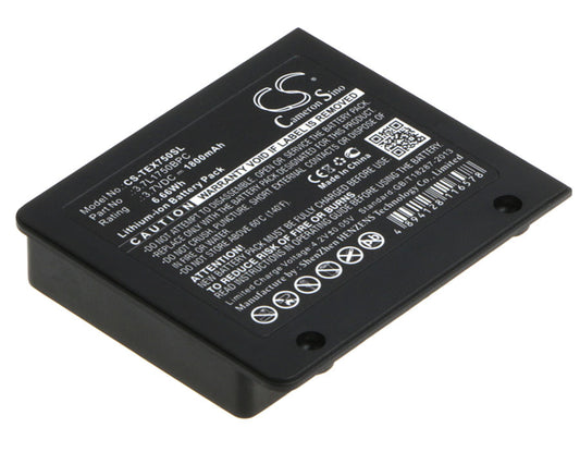 3.7V 1800mAh/6.66Wh Li-ion calculator Battery for Texas Instruments