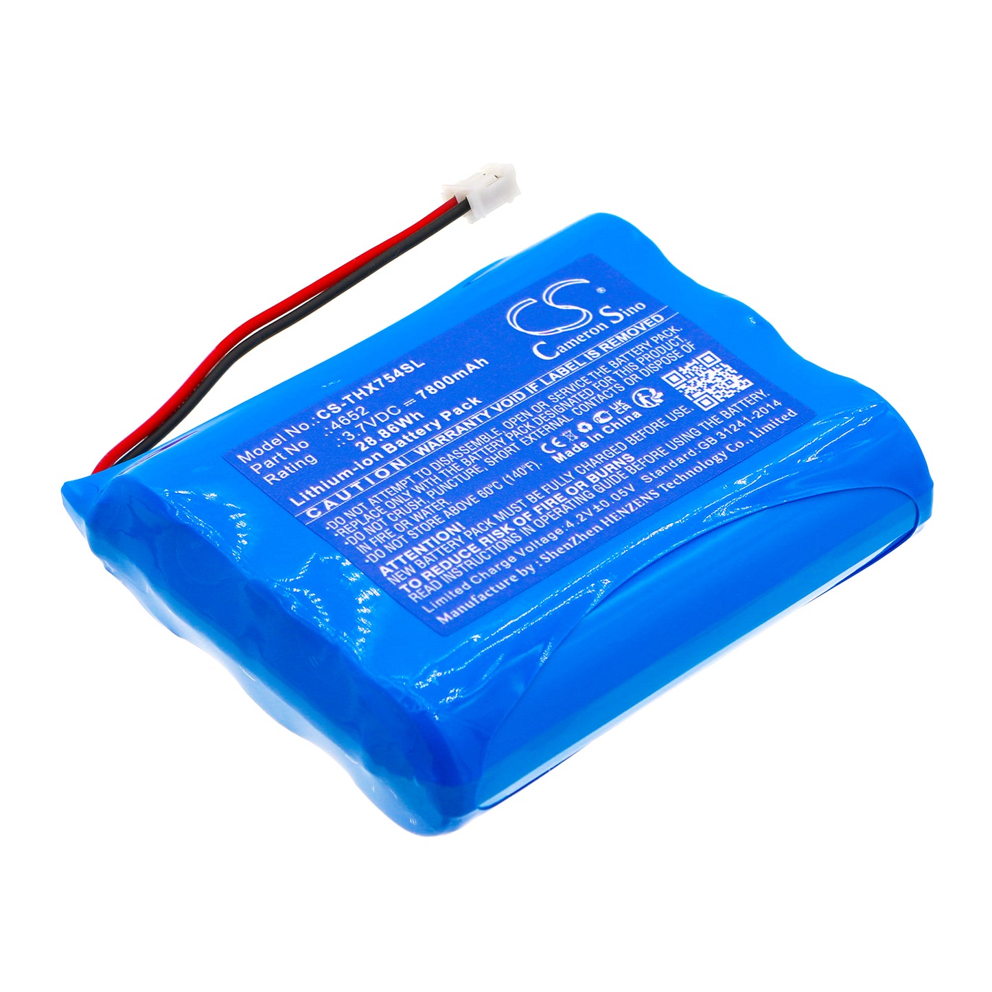 CS-THX754SL Replacement Battery – Compatible with 4648, Sender TX-75, TX-75