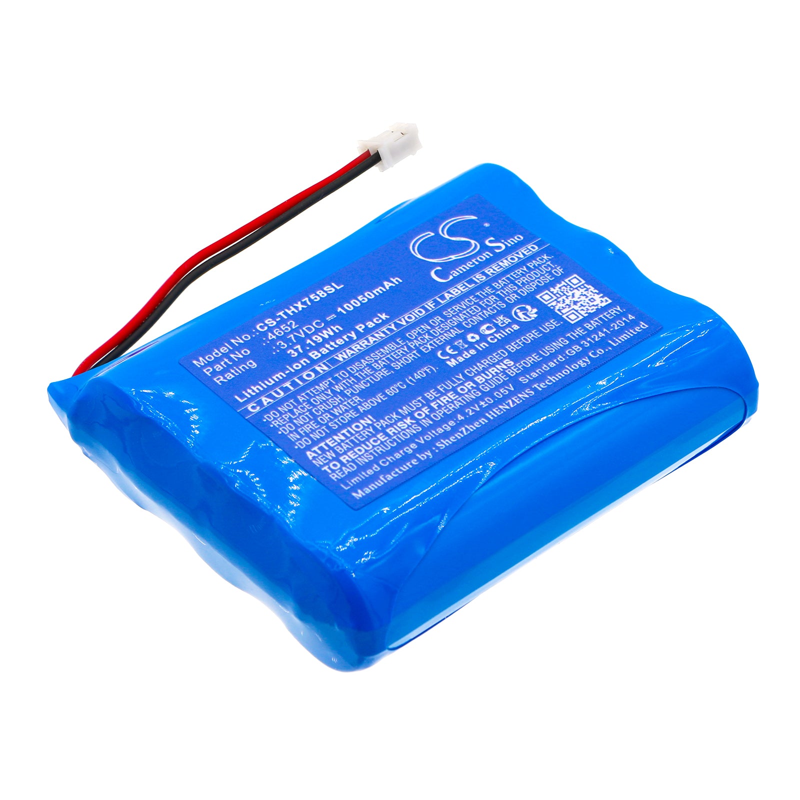 CS-THX758SL Replacement Battery – Compatible with 4648, Sender TX-75, TX-75