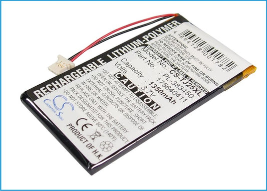 3.7V 1350mAh Li-Polymer PDA/Pocket PC Battery for Sony