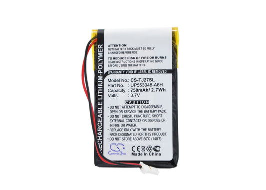 3.7V 750mAh Li-Polymer PDA/Pocket PC Battery for Sony