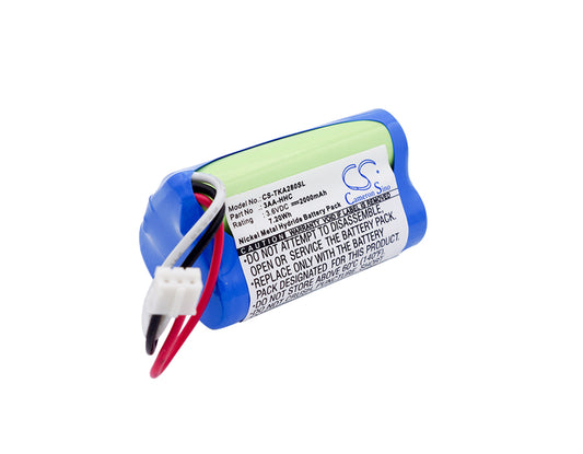 3.6V 2000mAh/7.20Wh Ni-MH Speaker Battery for TDK