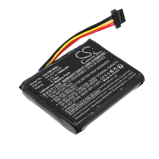 3.7V 1000mAh Li-ion GPS/Navigator Battery for TomTom