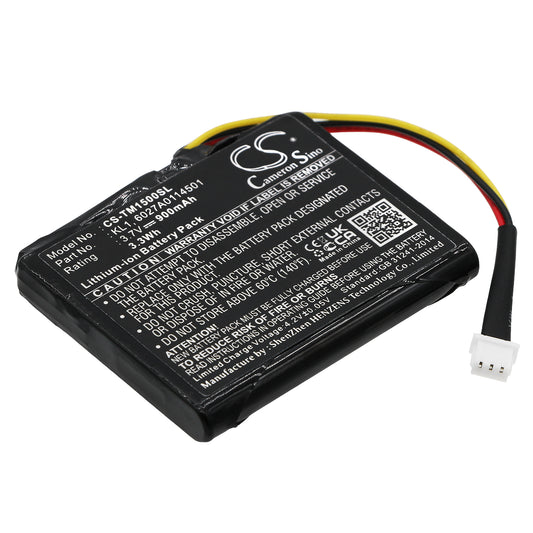3.7V 900mAh/3.33Wh Li-ion GPS/Navigator Battery for TomTom