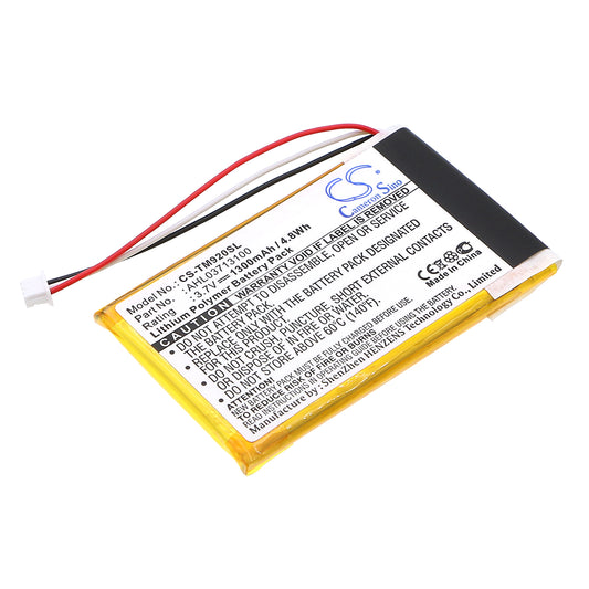 3.7V 1300mAh/4.81Wh Li-Polymer GPS/Navigator Battery for TomTom