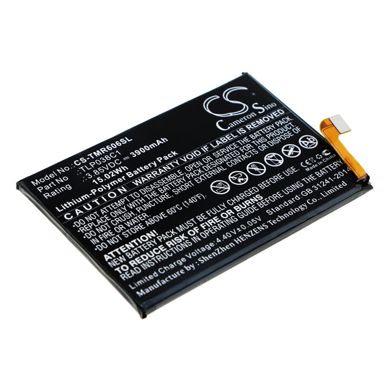 CS-TMR606SL Replacement Battery – Compatible with 7, 7 LTE, OT-6062, OT-6062W
