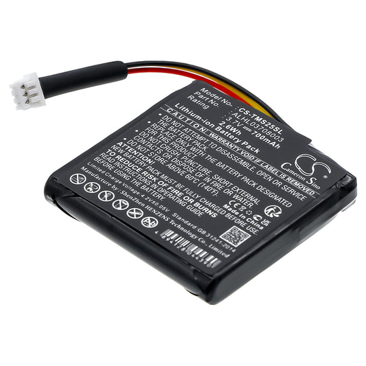 3.7V 700mAh Li-ion GPS/Navigator Battery for TomTom