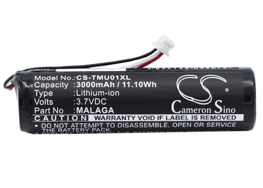 3.7V 3000mAh/11.10Wh Li-ion GPS/Navigator Battery for TomTom