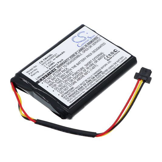 3.7V 900mAh Li-ion GPS/Navigator Battery for TomTom