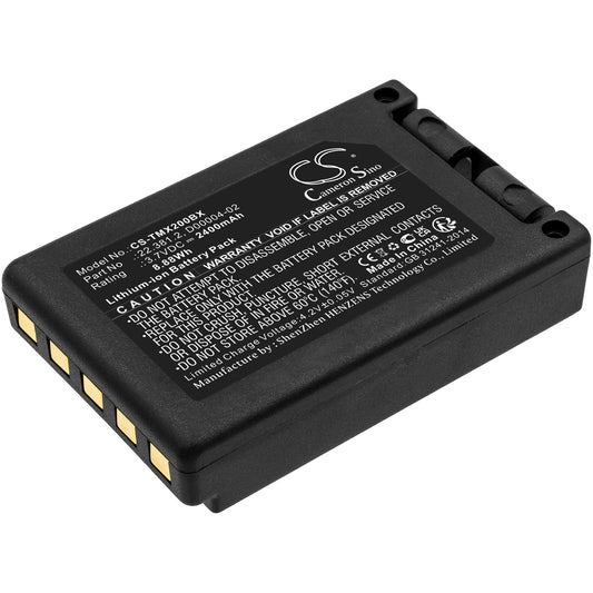 3.7V 2400mAh/8.88Wh Li-ion Crane Remote Control Battery for Teleradio