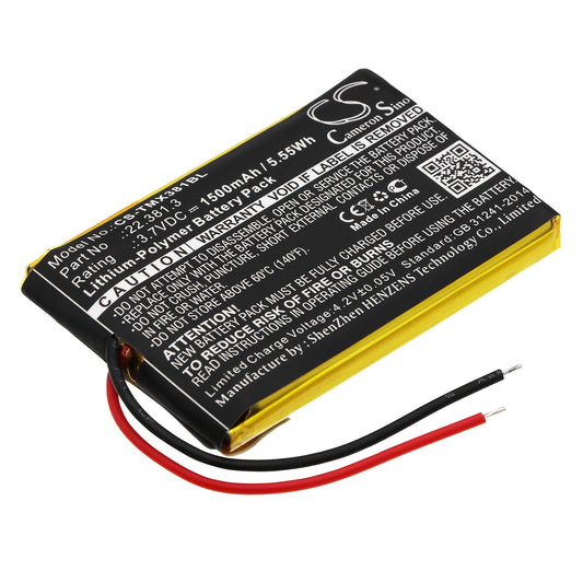 3.7V 1500mAh/5.55Wh Li-Polymer Crane Remote Control Battery for Teleradio