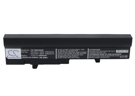 10.8V 4400mAh/47.52Wh Li-ion Notebook/Laptop Battery for Toshiba