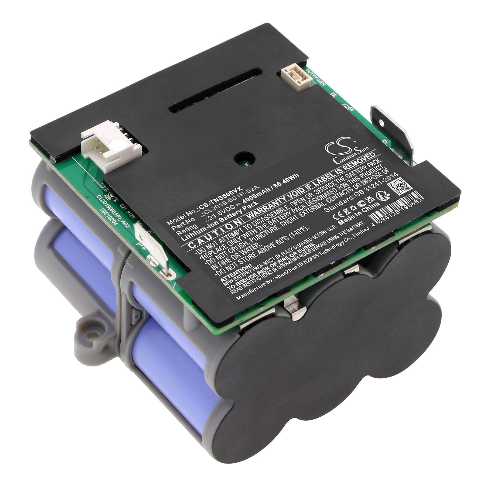 CS-TNS500VX Replacement Battery – Compatible with iFloor S5 FW160100CN