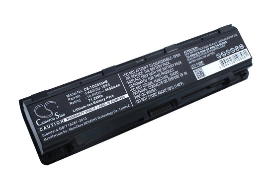10.8V 6600mAh/71.28Wh Li-ion Notebook/Laptop Battery for Toshiba