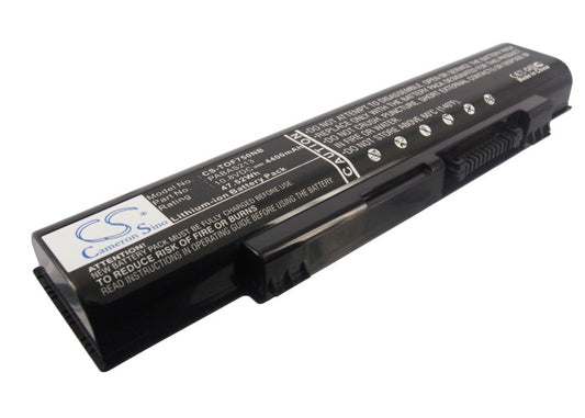 10.8V 4400mAh/47.52Wh Li-ion Notebook/Laptop Battery for Toshiba