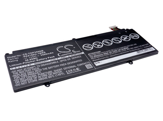 11.1V 3500mAh/38.85Wh Li-Polymer Notebook/Laptop Battery for Toshiba