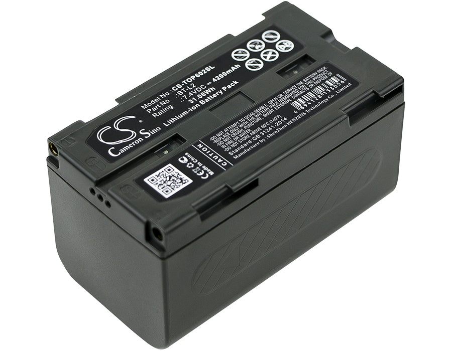 7.4V 4200mAh/31.08Wh Li-ion Equipment/Survey Battery for Topcon