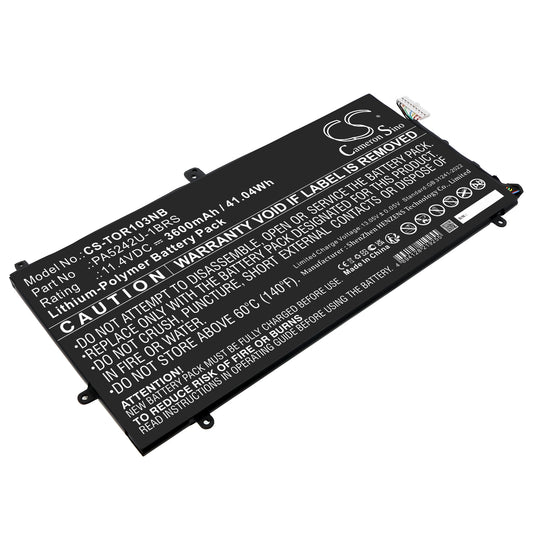 CS-TOR103NB Replacement Battery – Compatible with Satellite P20W-C, Satellite Radius 12 P20W-C, Satellite Radius 12 P20W-C-103, Satellite Radius 12 P20W-C-104, Satellite Radius 12 P20W-C-106, Satellite Radius 12 P20W-C-109, Satellite Radius 12 P20W-C-10C, Satellite Radius 12 P20W-C-10D, Satellite Radius 12 P20W-C-10H, Satellite Radius 12 P20W-C-10K