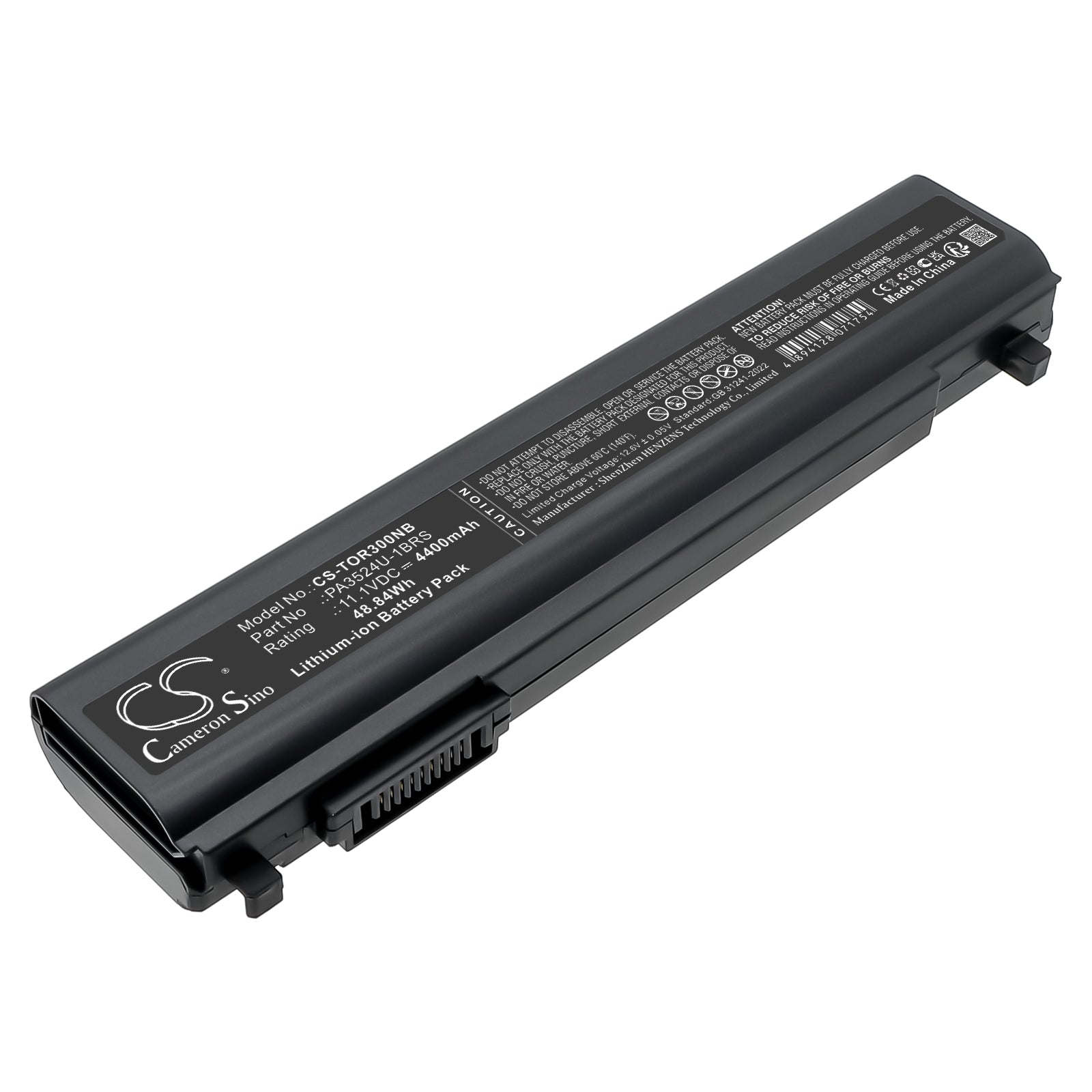 CS-TOR300NB Replacement Battery – Compatible with Portege R30, Portege R300, Portege R30A, Portege R30-A, Portege R30-A-10H, Portege R30-A-10R, Portege R30-A-111, Portege R30-A-112, Portege R30-A-114, Portege R30-A-11J, Portege R30-A-11K, Portege R30-A-11M, Portege R30-A-11N, Portege R30-A-11P, Portege R30-A-11Q, Portege R30-A-121, Portege R30-A-129, Portege R30-A-12J, Portege R30-A-12V, Portege R30-A-130, Portege R30-A1301, Portege R30-A1302, Portege R30-A-131, Portege R30-A1310, Portege