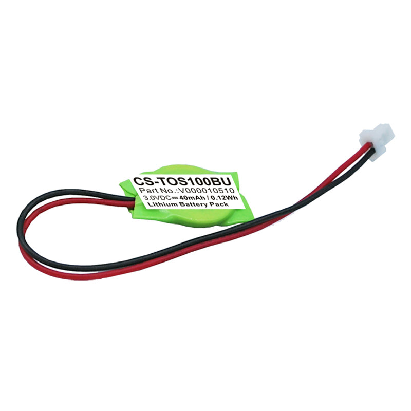 3V 40mAh/0.12Wh Li-ion CMOS/BackUp Battery for Toshiba