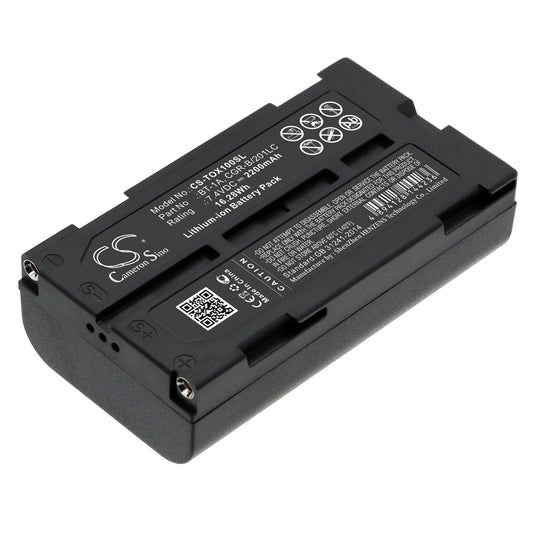 7.4V 2200mAh/16.28Wh Li-ion Equipment/Survey Battery for Topcon