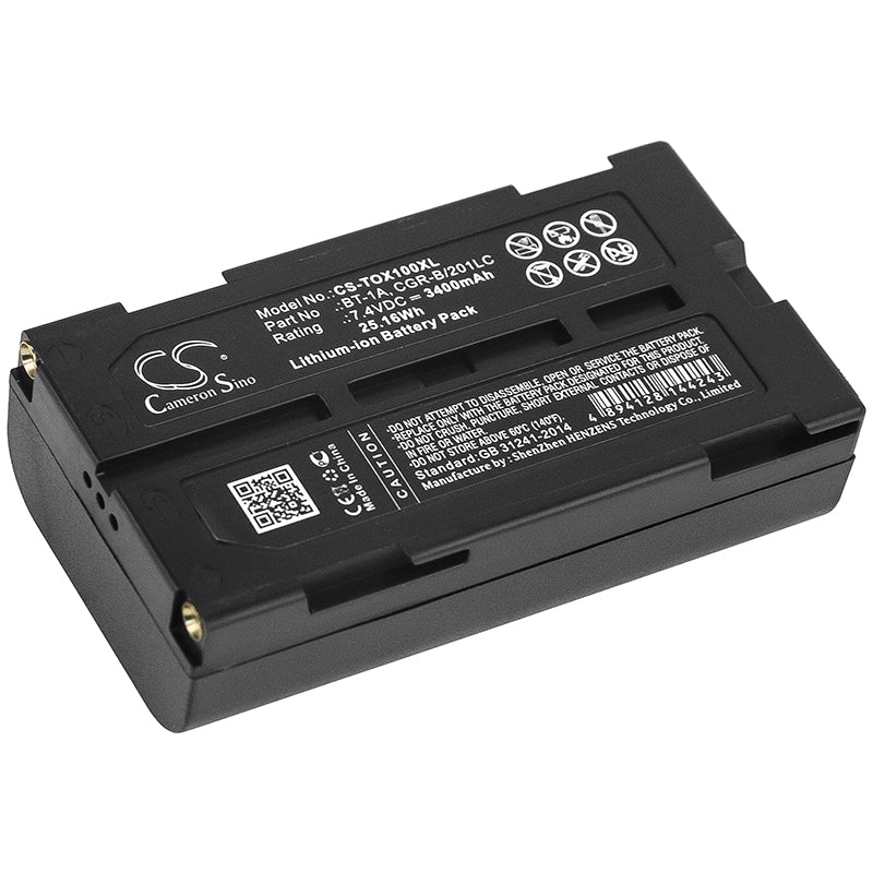 7.4V 3400mAh/25.16Wh Li-ion Equipment/Survey Battery for Topcon