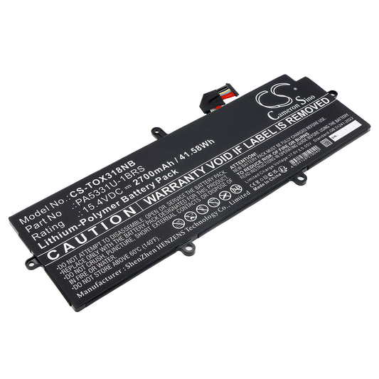 CS-TOX318NB Replacement Battery – Compatible with Dynabook Portege A30, Dynabook Portege A30-E-10K, Dynabook Portege A30-E-10N, Dynabook Portege A30-E-11E, Dynabook Portege A30-E-11T, Dynabook Portege A30-E-11V, Dynabook Portege A30-E-127, Dynabook Portege A30-E-128, Dynabook Portege A30-E-12F, Dynabook Portege A30-E-12X, Dynabook Portege A30-E-12Z, Dynabook Portege A30-E-130, Dynabook Portege A30-E-131, Dynabook Portege A30-E-13V, Dynabook Portege A30-E-140, Dynabook Portege A30-E-143,