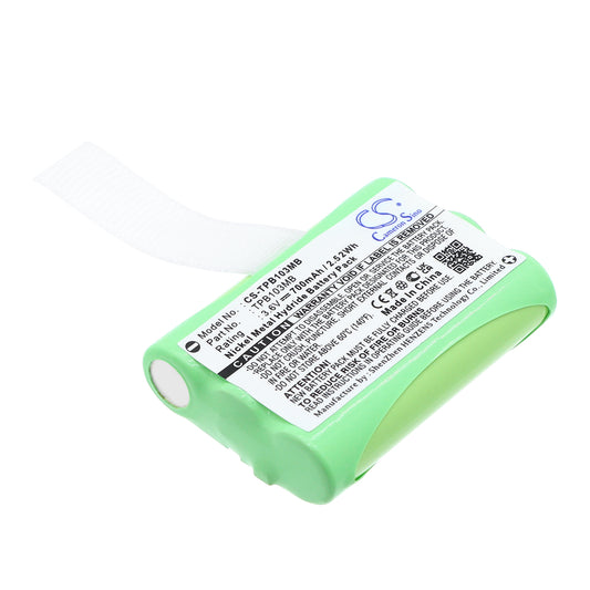 3.6V 700mAh Ni-MH BabyPhone Battery for Topcom